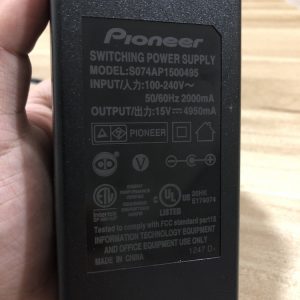 adapter-nguồn Pioneer 15V 4950ma hàng cao cấp