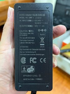 BỘ NGUỒN SẠC 32v 3a