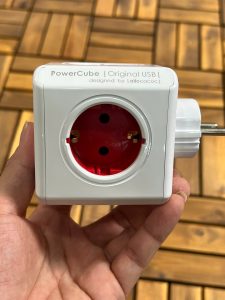 Ổ cắm điện PowerCube Allocacoc Chính hãng 1 ra 4 + 2 cổng usb