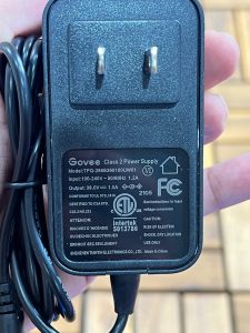 Nguồn Adapter 36V 1A Govee model : 286B360100UW01