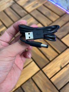 Cáp sạc USB sang 5.5*2.5mm DC dài 1,5 mét loại tốt