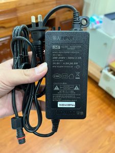 Nguồn Adapter GVE 24V 4A 96W Chân Cắm 2 Kim